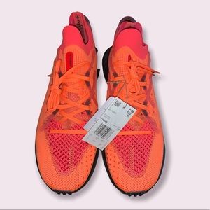 Adidas 4D Fusion Prime knit Orange Red Shoes FY5929 Running Sneaker